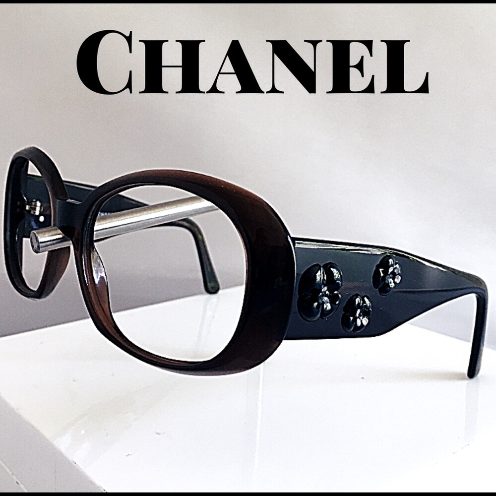 CHANEL 5113 Brown Camellia Sunglasses Frames